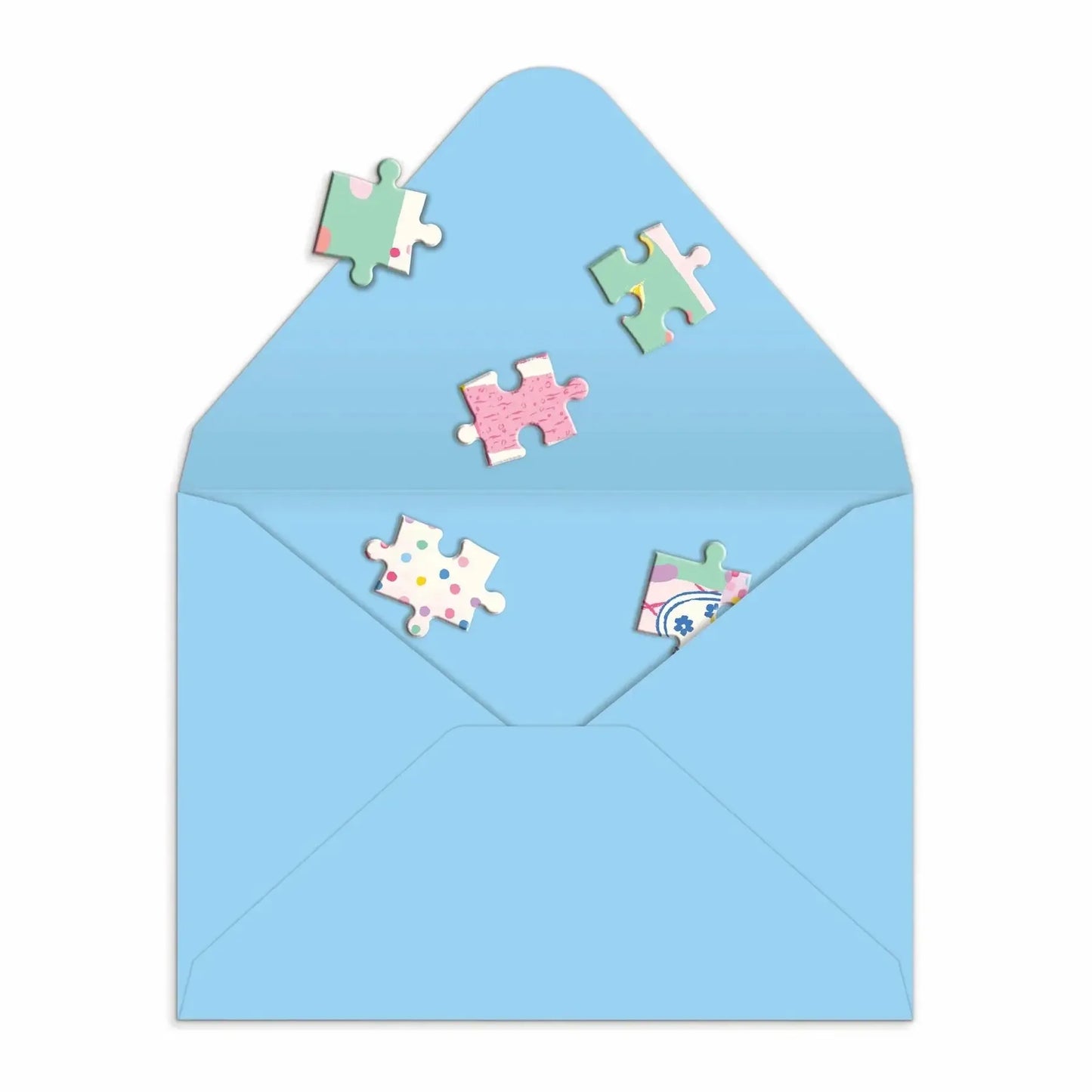 Confetti Birthday Cake Greeting Card 60 Piece Jigsaw Puzzle Galison