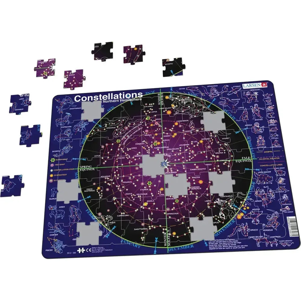 Constellations 70 Piece Tray Jigsaw Puzzle Larsen
