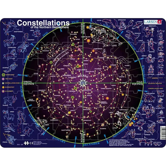 Constellations 70 Piece Tray Jigsaw Puzzle Larsen