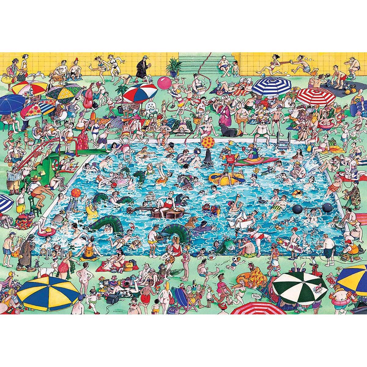 Cool Down Cartoon Classics 1000 Piece Jigsaw Puzzle Heye