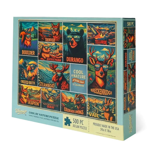 Cool by Nature Colorado 500 Piece Jigsaw Puzzle Whimsigo