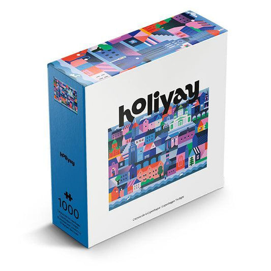 Copenhagen Twilight 1000 Piece Jigsaw Puzzle Holiyay