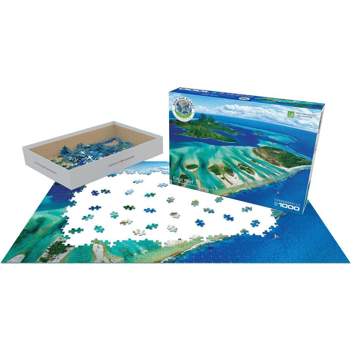 Coral Reef 1000 Piece Jigsaw Puzzle Eurographics