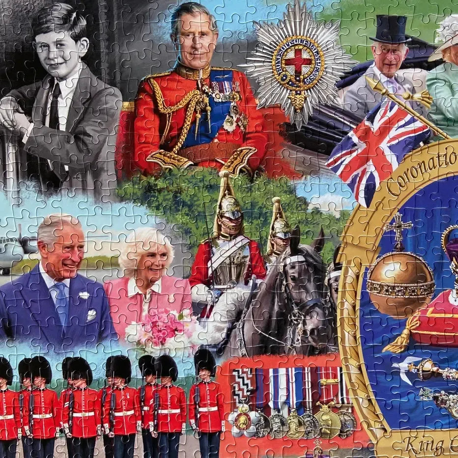 Coronation of a King "Charles II" 1000 Piece Jigsaw Puzzle Gibsons