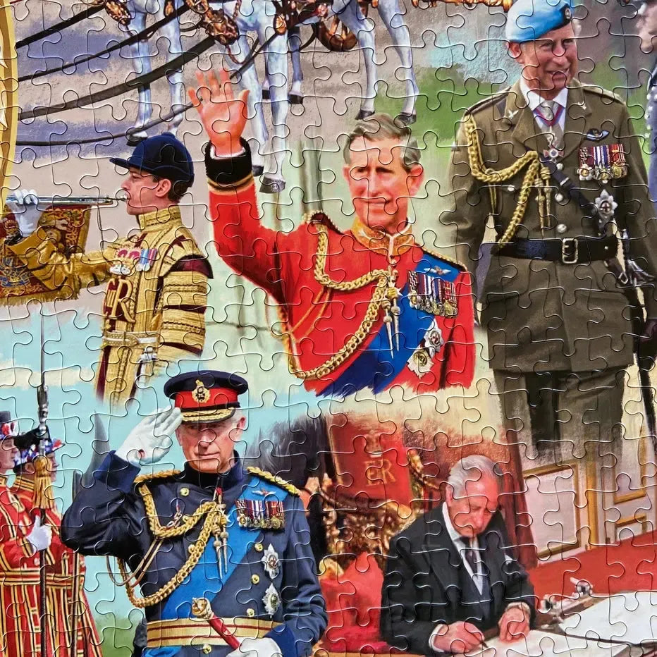 Coronation of a King "Charles II" 1000 Piece Jigsaw Puzzle Gibsons