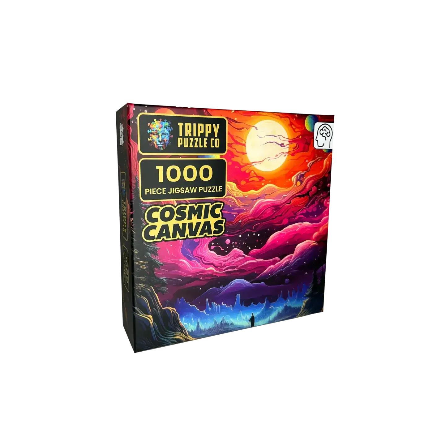 Cosmic Canvas 1000 Piece Jigsaw Puzzle Trippy