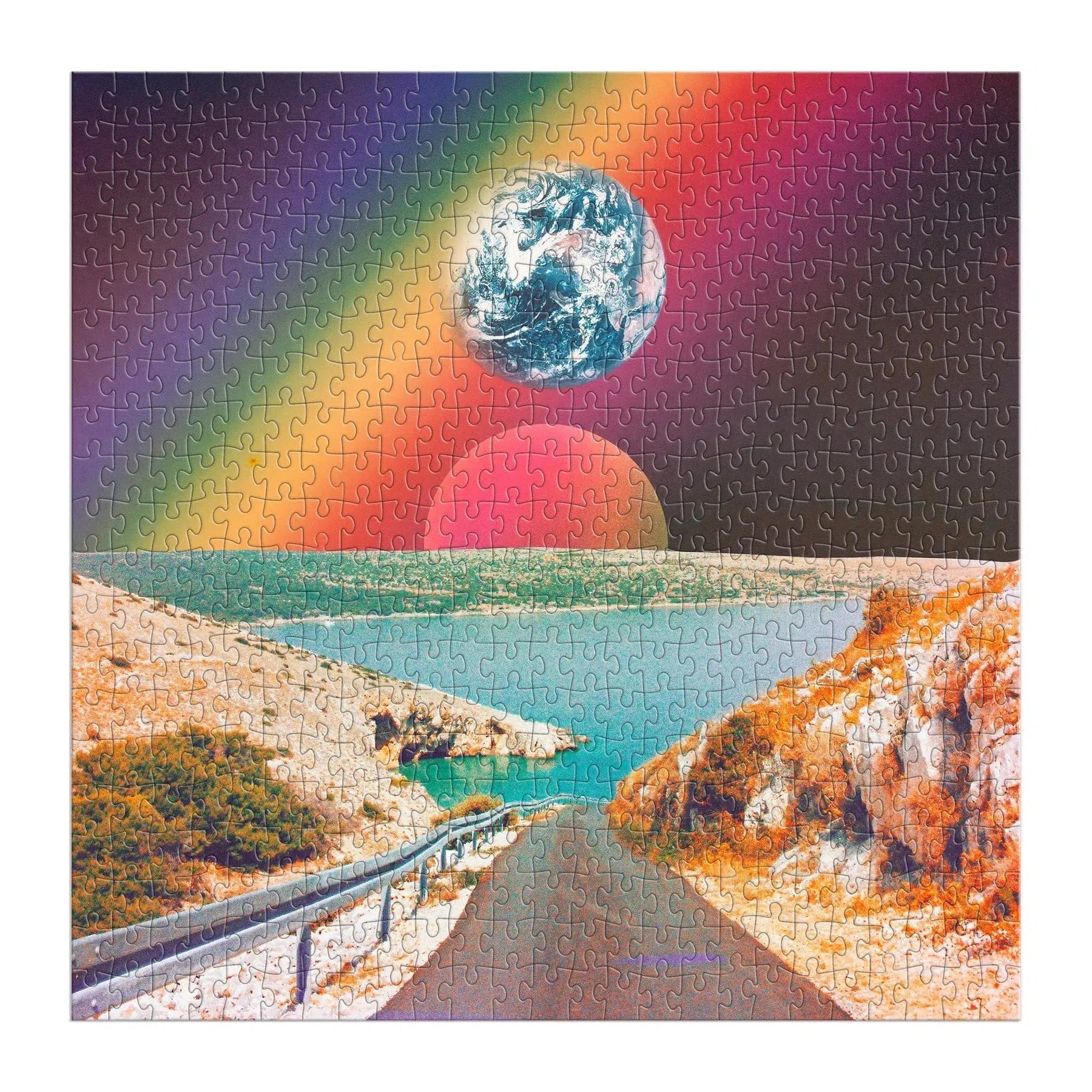 Cosmic Rainbow 500 Piece Jigsaw Puzzle Galison