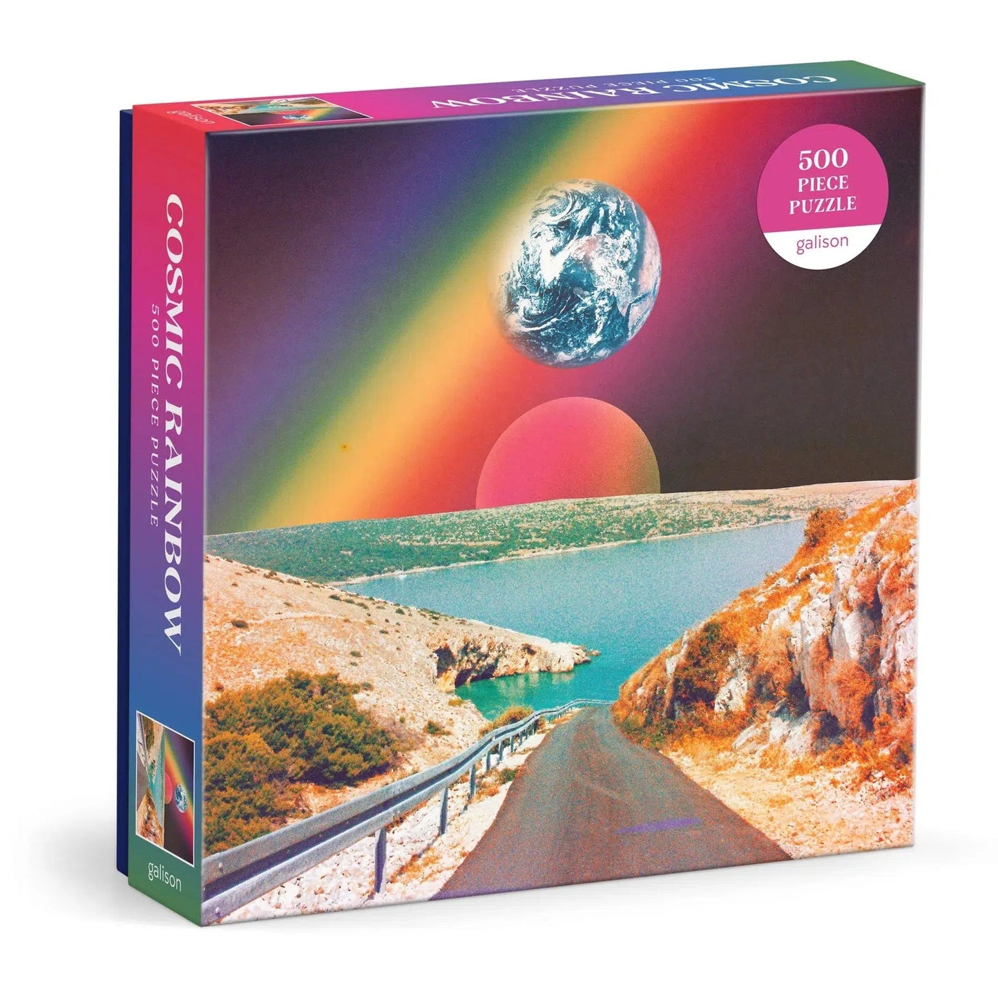 Cosmic Rainbow 500 Piece Jigsaw Puzzle Galison