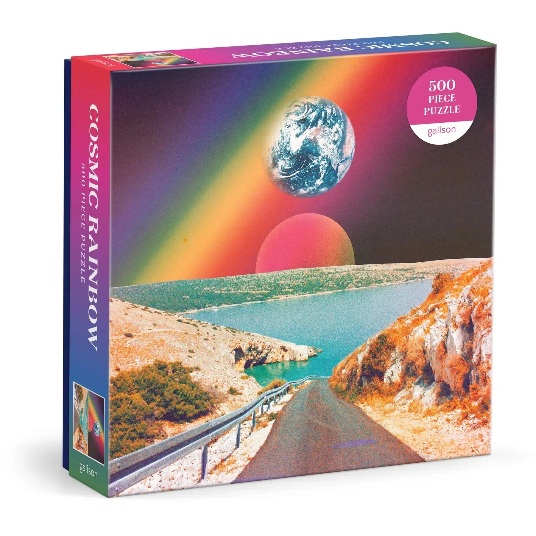 Cosmic Rainbow 500 Piece Jigsaw Puzzle Galison