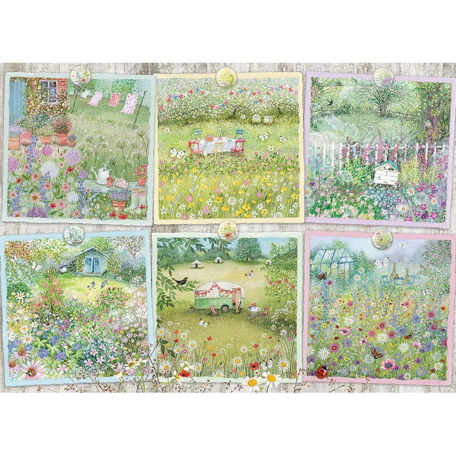 Cottage Gardens 1000 Piece Jigsaw Puzzle Cobble Hill