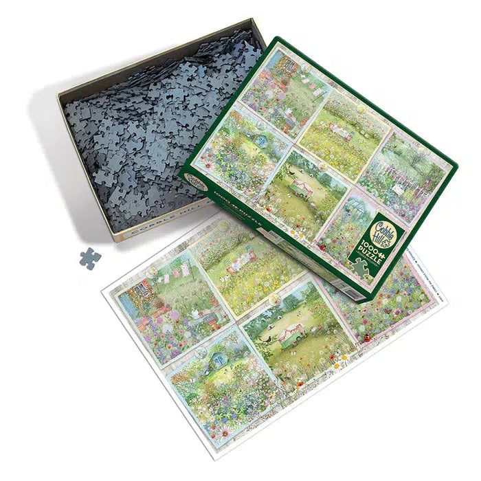 Cottage Gardens 1000 Piece Jigsaw Puzzle Cobble Hill