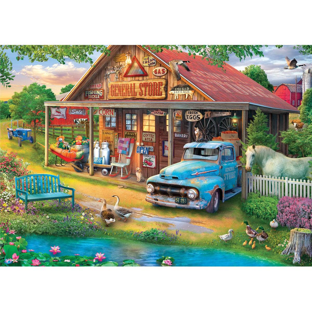 Country Store 48 Connecting Pieces Jigsaw Puzzle Eurographics