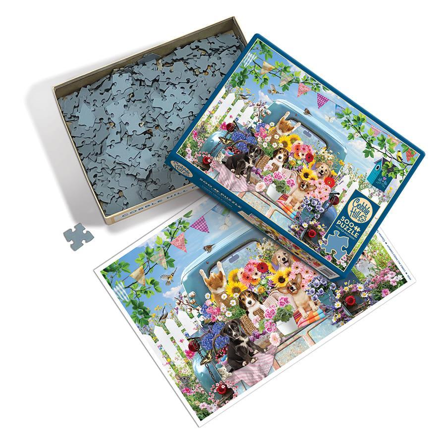 Country Truck in Summer 500 Piece Jigsaw Puzzle Cobble Hill