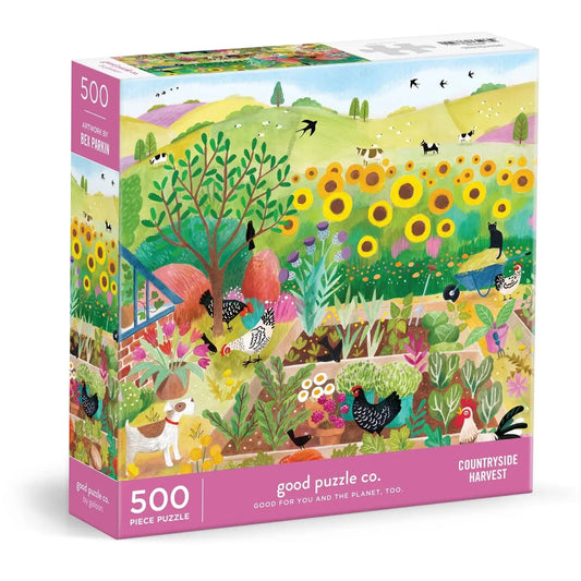 Countryside Harvest 500 Piece Jigsaw Puzzle Galison