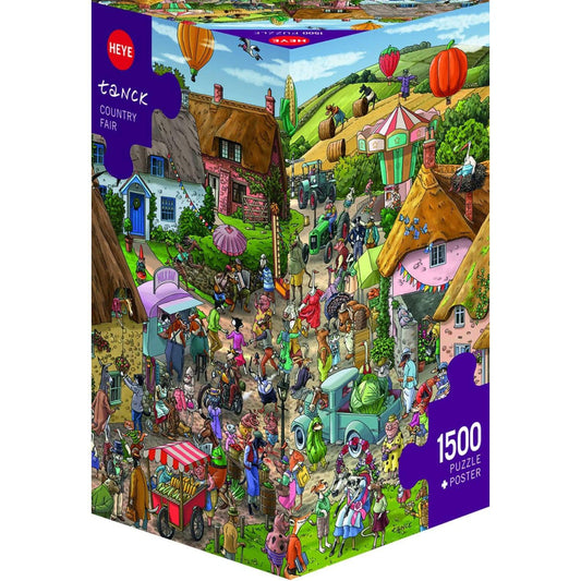 County Fair 1500 Piece Jigsaw Puzzle Heye