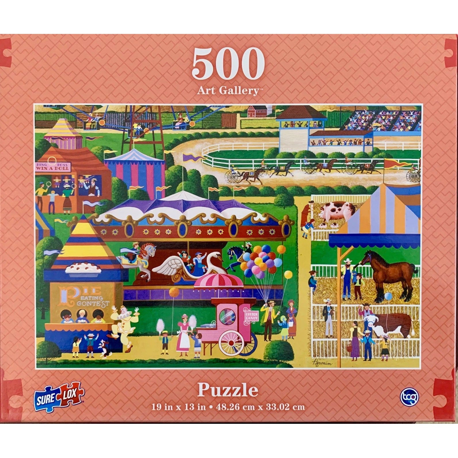 County Fair 500 Piece Jigsaw Puzzle Sure Lox