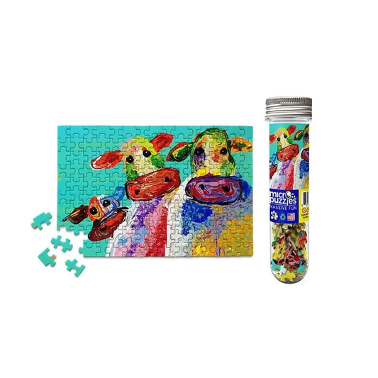Cows 150 Piece Mini Jigsaw Puzzle Micro Puzzles