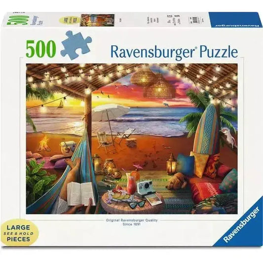 Cozy Cabana 500 Large Piece Jigsaw Puzzle Ravensburger