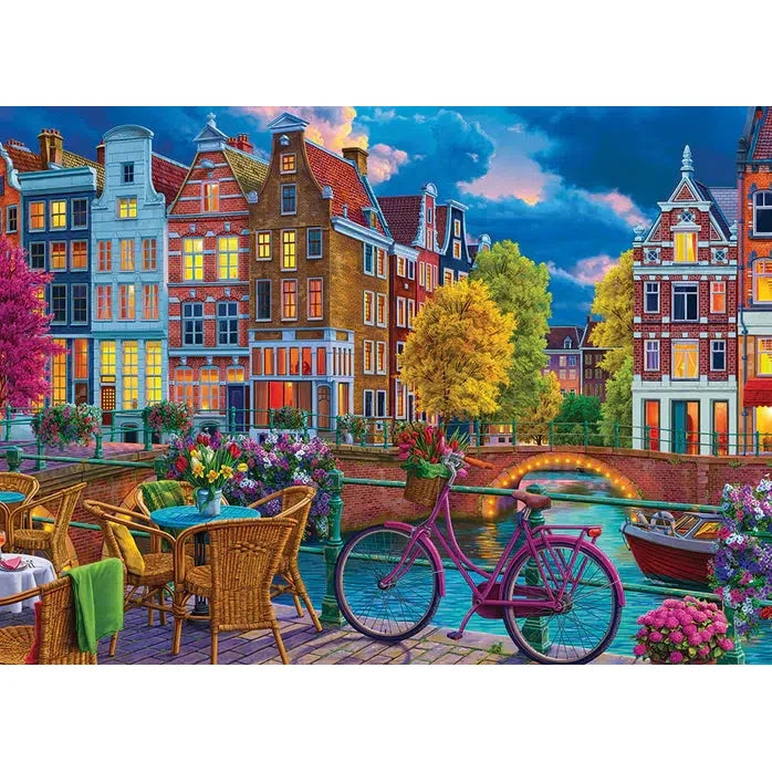 Cozy Street 1000 Piece Jigsaw Puzzle Cobble Hill