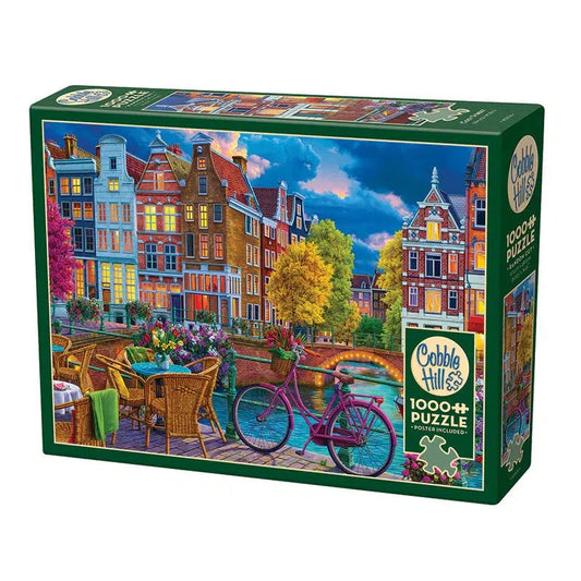 Cozy Street 1000 Piece Jigsaw Puzzle Cobble Hill