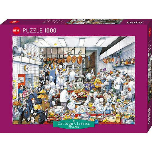 Creative Cooks Cartoon Classics 1000 Piece Jigsaw Puzzle Heye