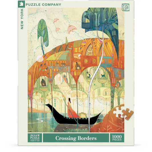 Crossing Borders 1000 Piece Jigsaw Puzzle NYPC