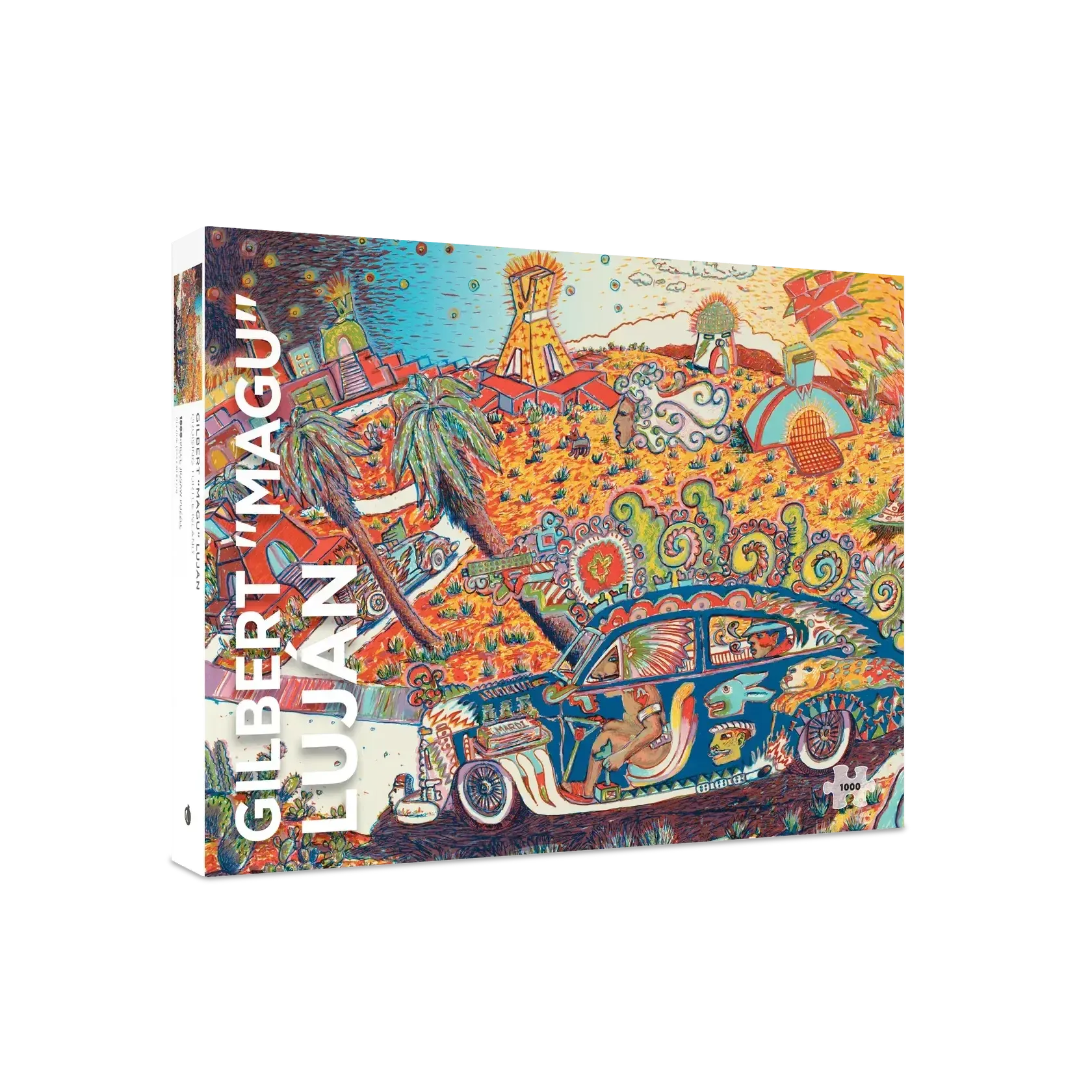 Cruising Turtle Island 1000 Piece Jigsaw Puzzle Pomegranate
