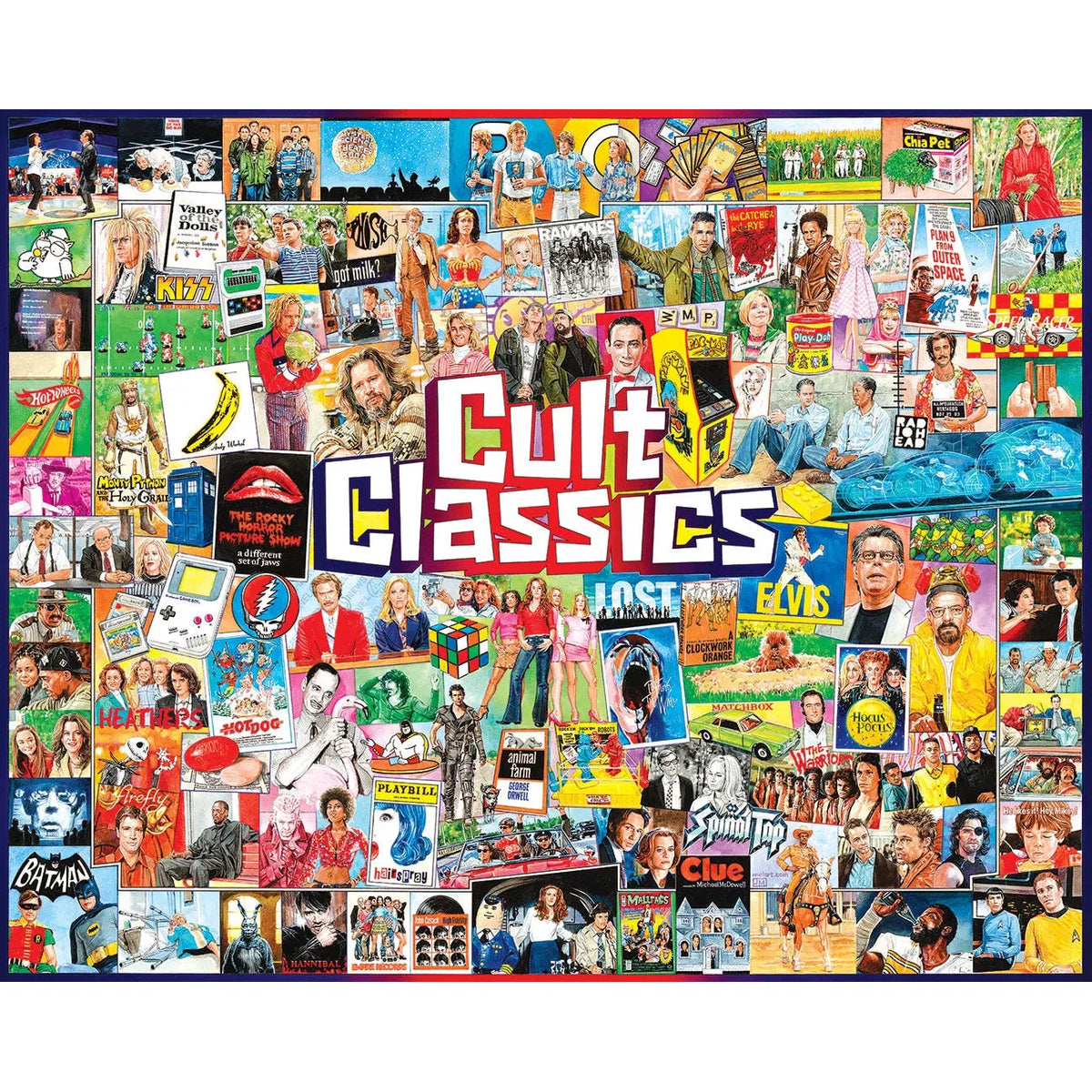 Cult Classics 1000 Piece Jigsaw Puzzle White Mountain