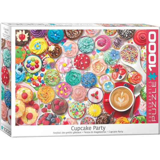 Cupcake Party 1000 Piece Jigsaw Puzzle Eurographics