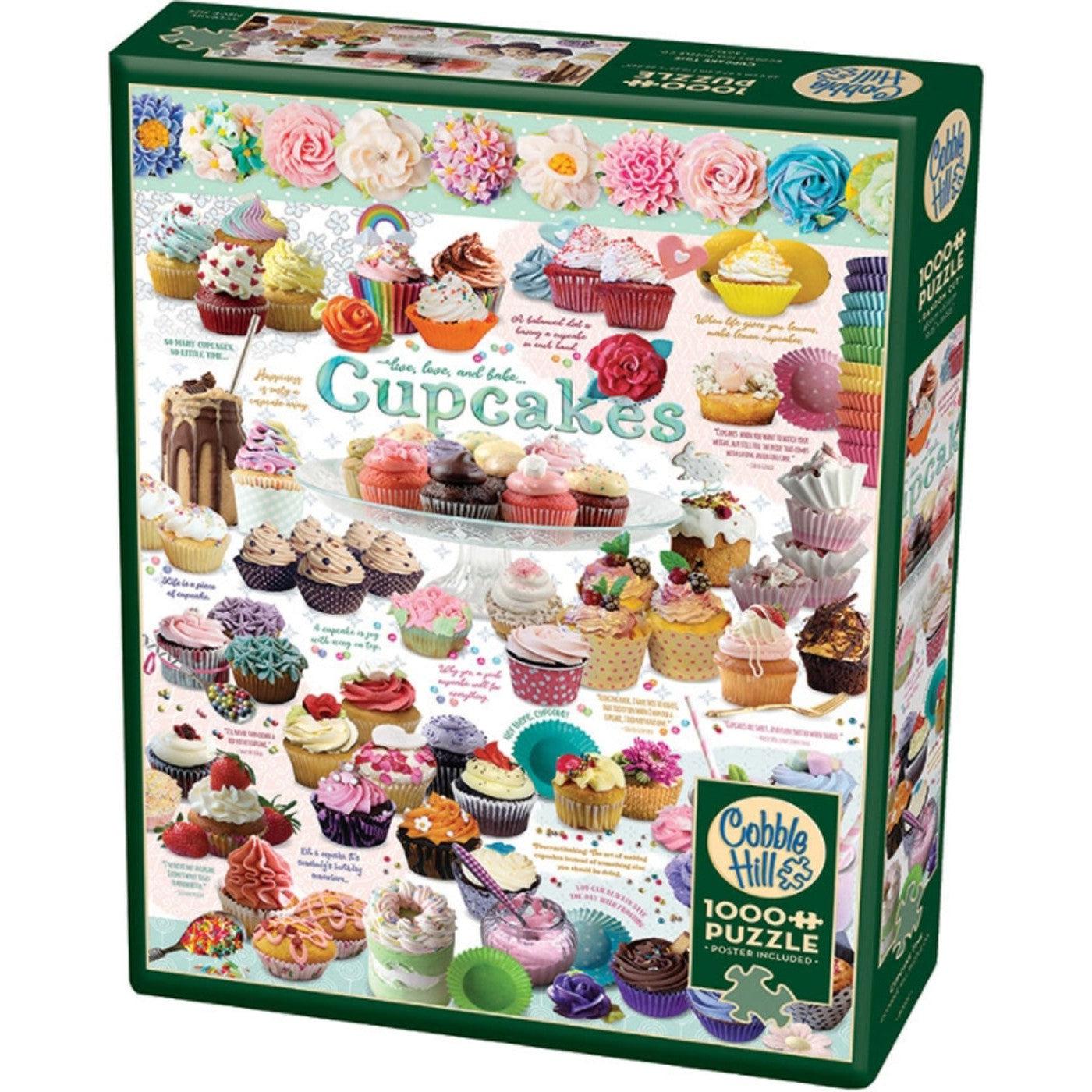 Cupcake Time 1000 Piece Jigsaw Puzzle Cobble Hill