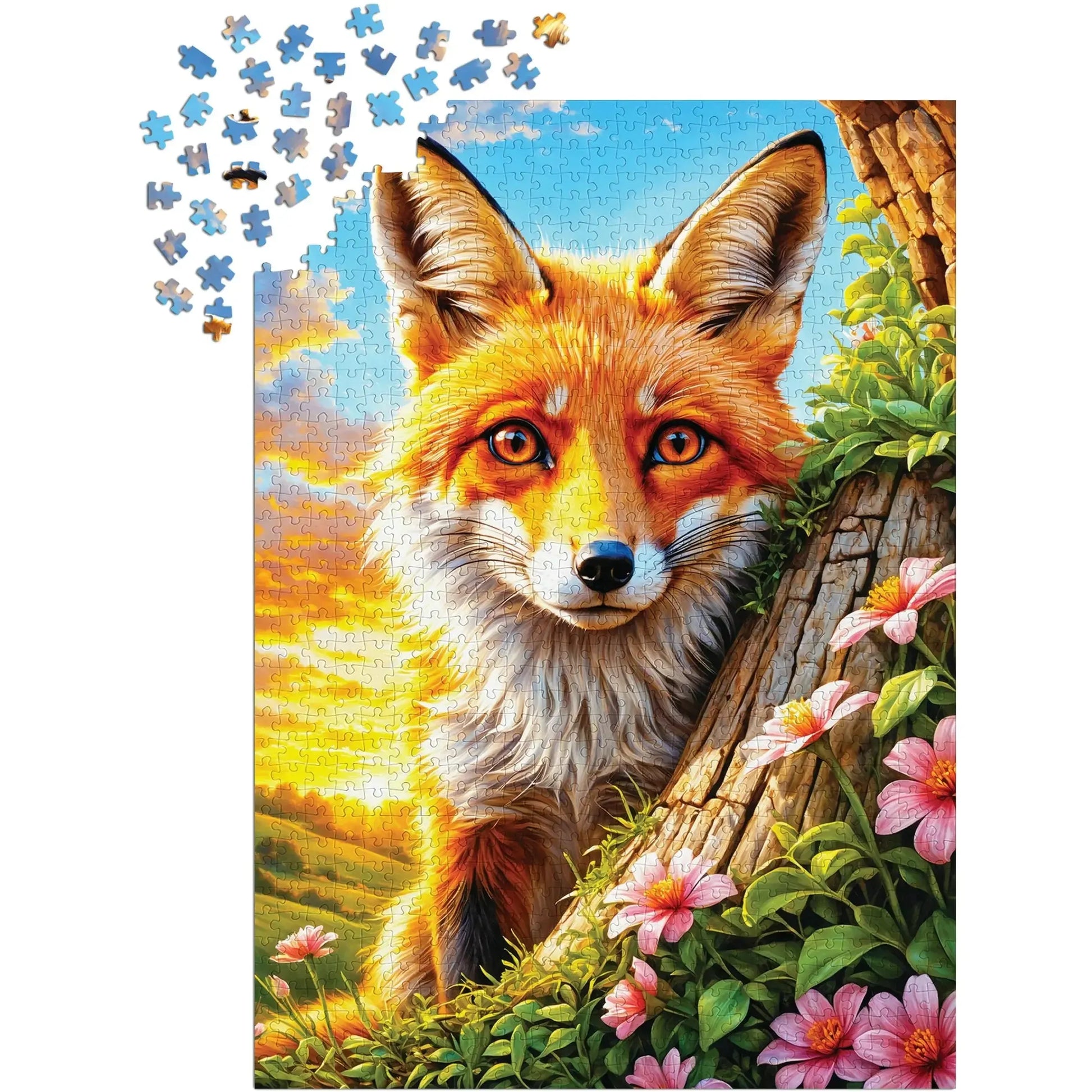 Curious Fox 1000 Piece Jigsaw Puzzle Enjoy