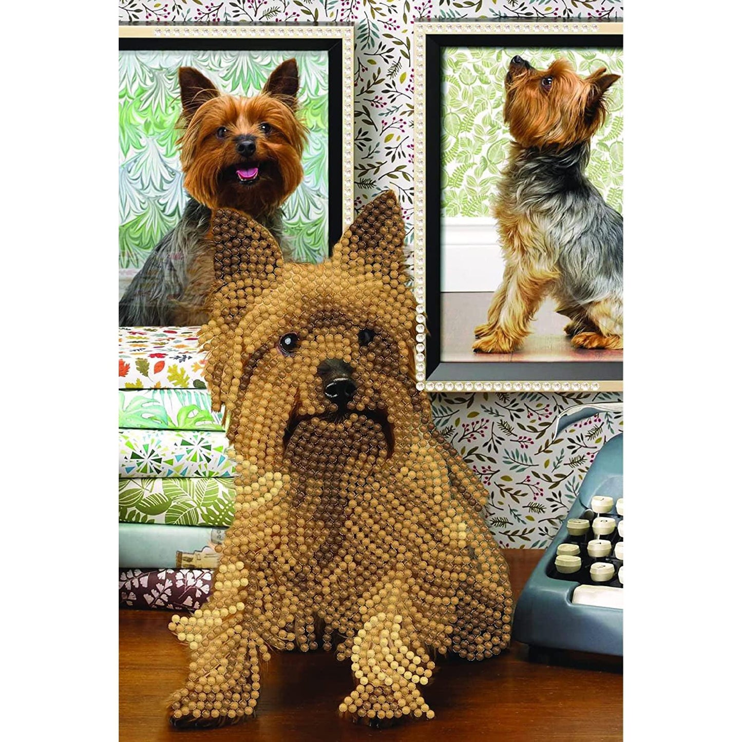 Cute Dog Crystal Art Notebook Kit Craft Buddy