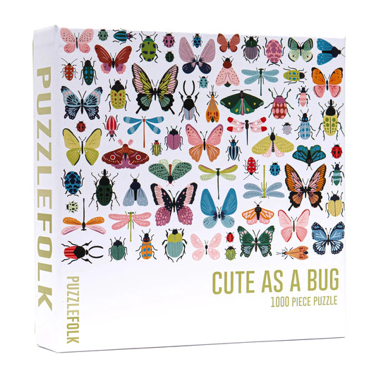 Cute as a Bug 1000 Piece Jigsaw Puzzle PuzzleFolk