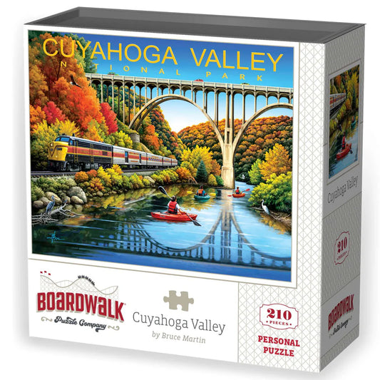 Cuyahoga Valley National Park 210 Piece Jigsaw Puzzle Boardwalk