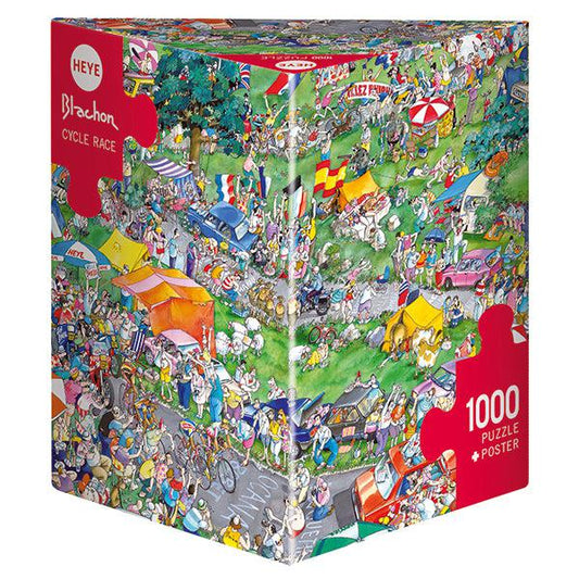 Cycle Race 1000 Piece Jigsaw Puzzle Heye