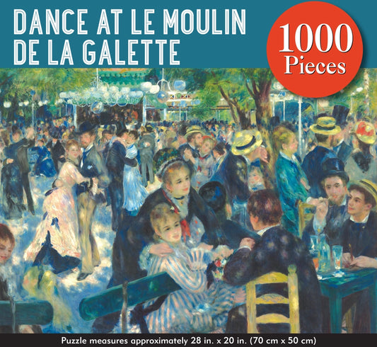 Dance At Le Moulin De La Galette 1000 Piece Jigsaw Puzzle Peter Pauper