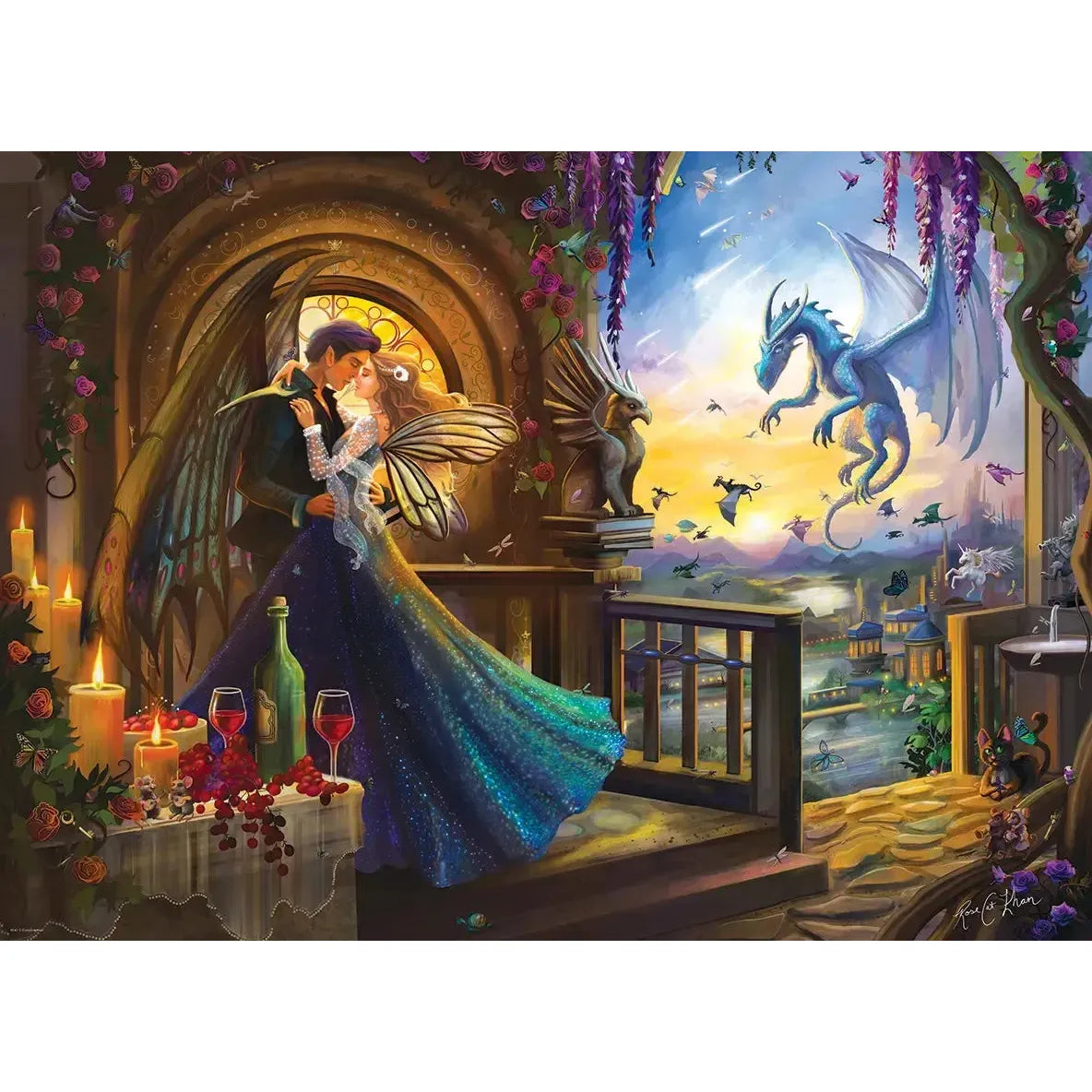 Dance at Dusk 1000 Piece Jigsaw Puzzle Eurographics