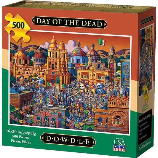 Day of the Dead 500 Piece Jigsaw Puzzle Dowdle