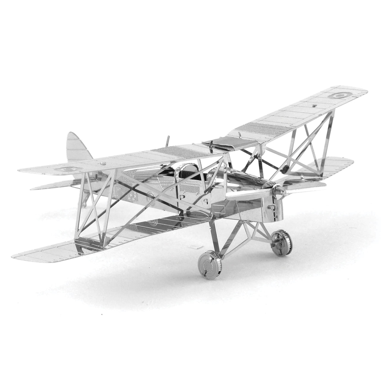 De Havilland Tiger Moth 3D Steel Model Kit Metal Earth