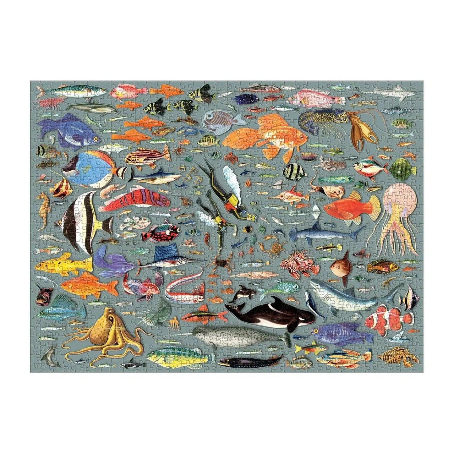 Deepest Dive 1000 Piece Jigsaw Puzzle Galison