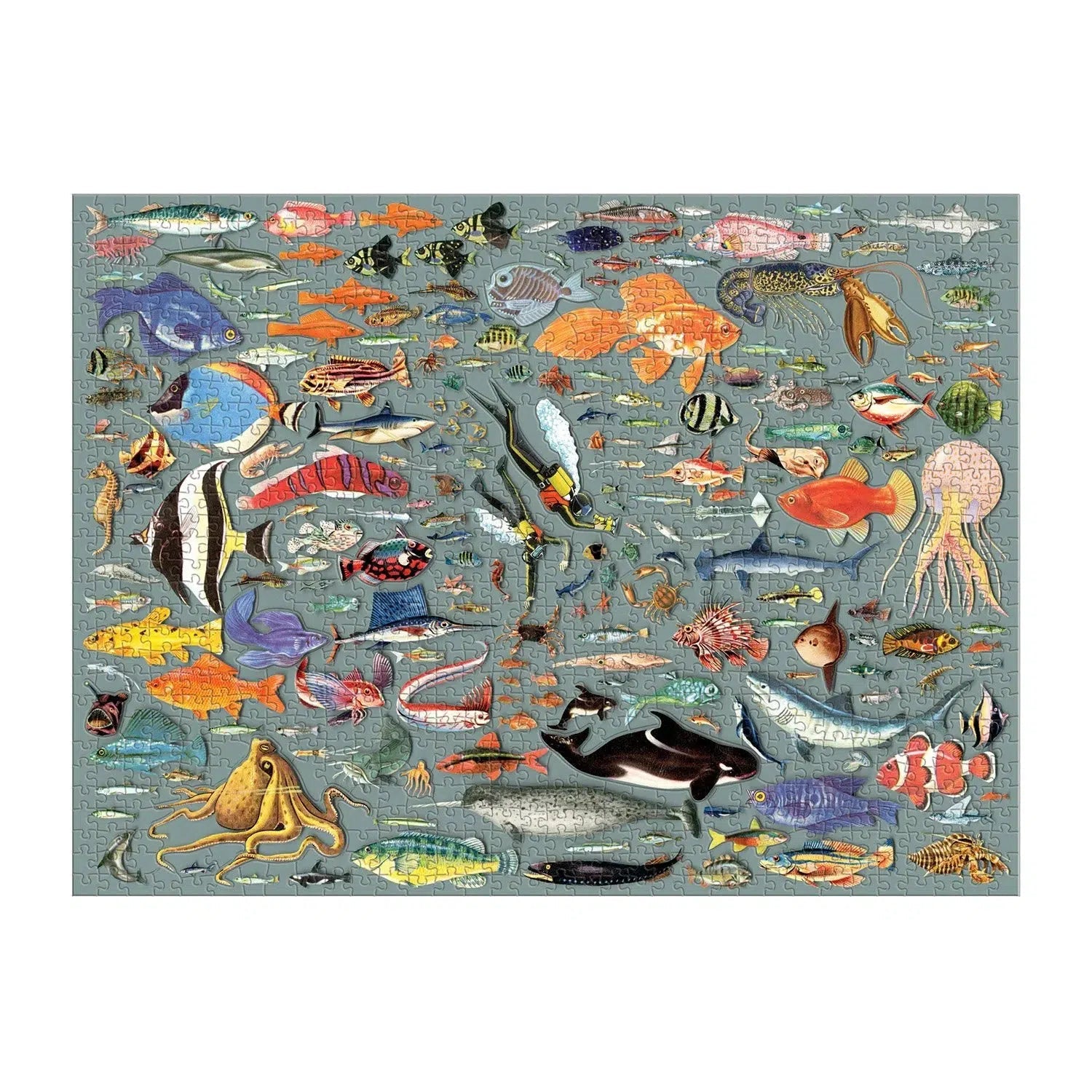 Deepest Dive 1000 Piece Jigsaw Puzzle Galison