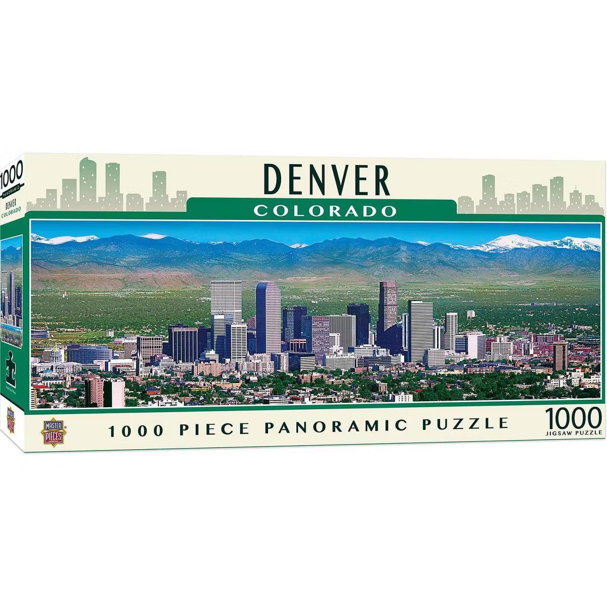 Denver Colorado 1000 Piece Panoramic Jigsaw Puzzle MasterPieces