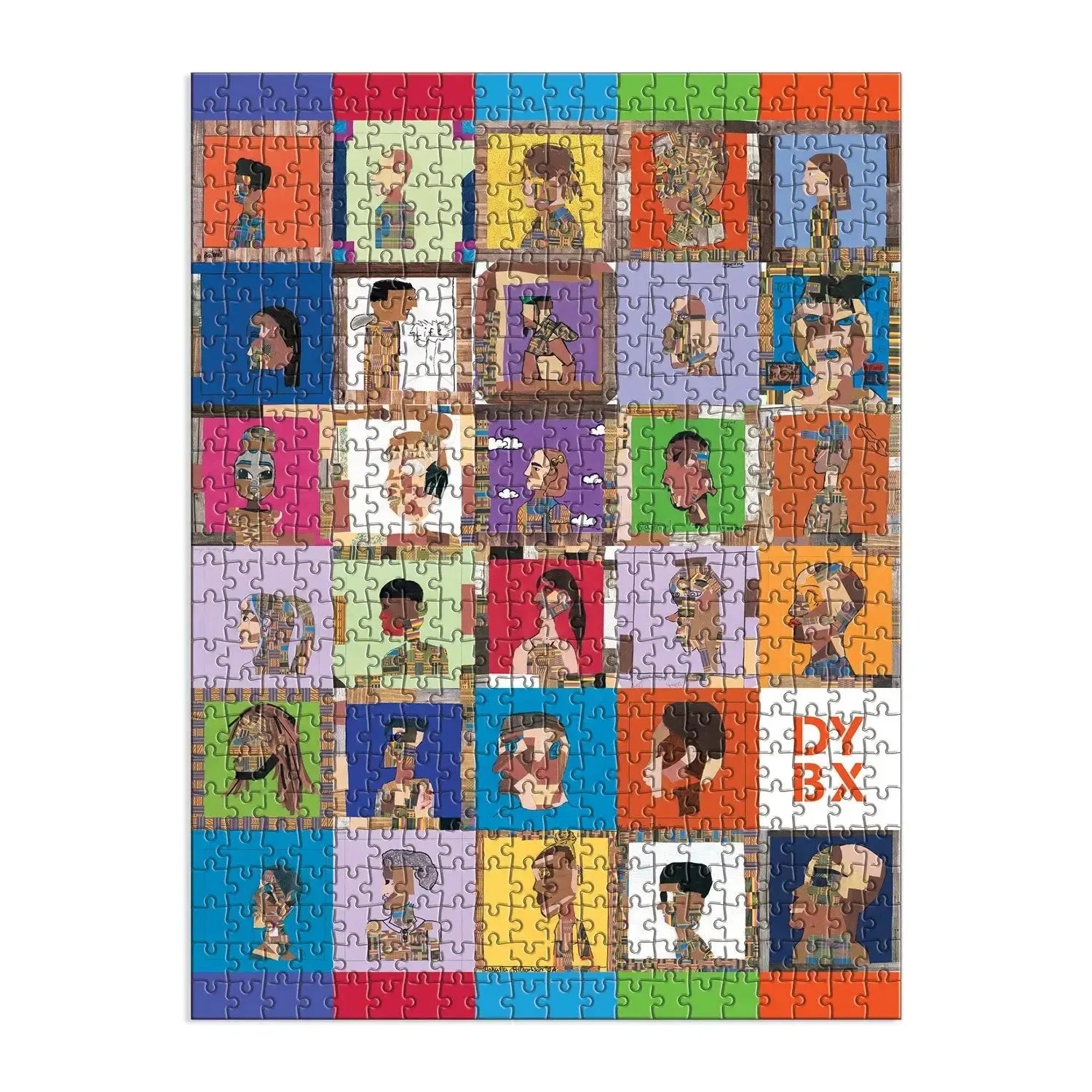 Derrick Adams x DreamYard 500 Piece Double-Sided Jigsaw Puzzle Galison