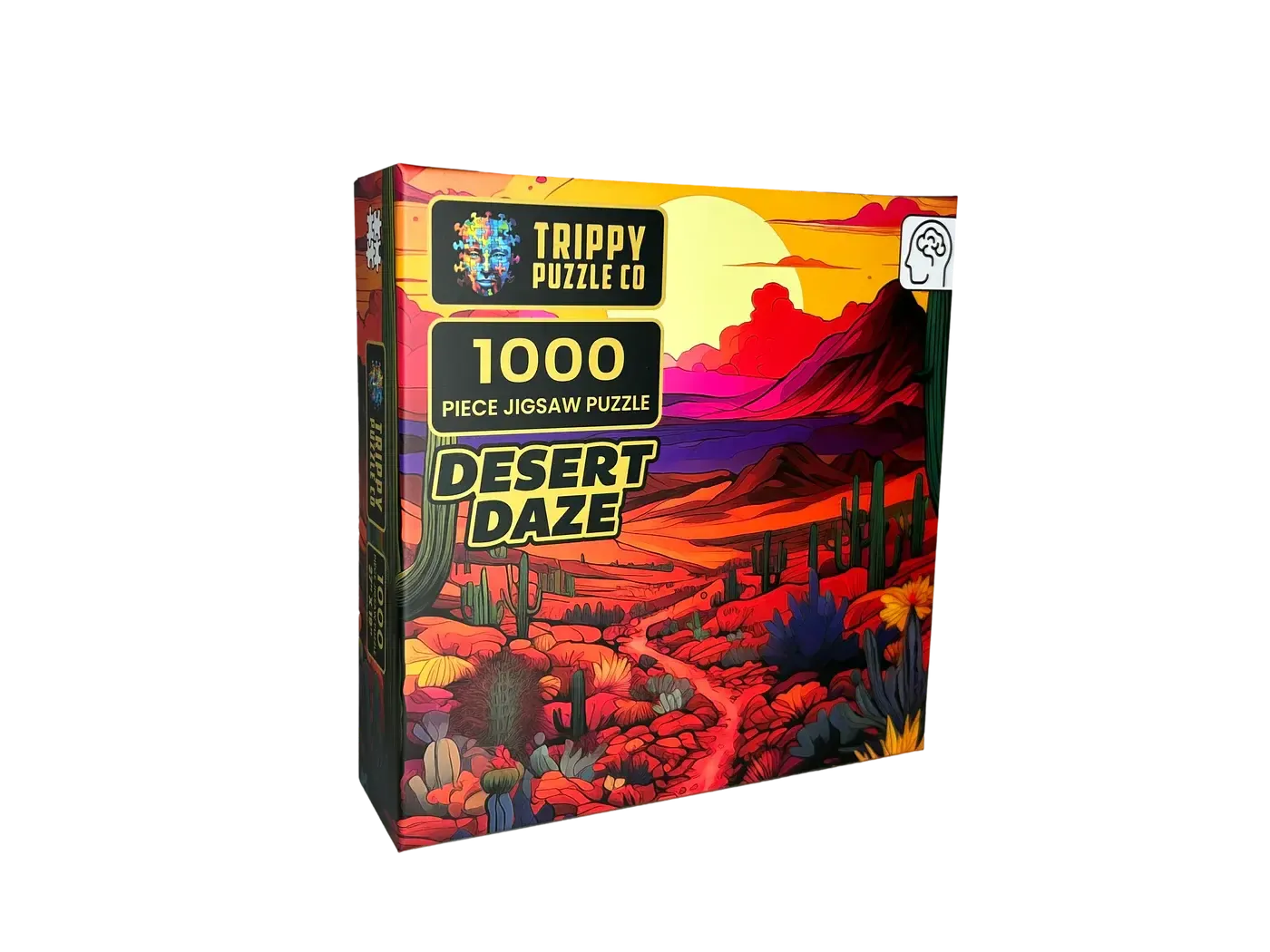 Desert Daze 1000 Piece Jigsaw Puzzle Trippy