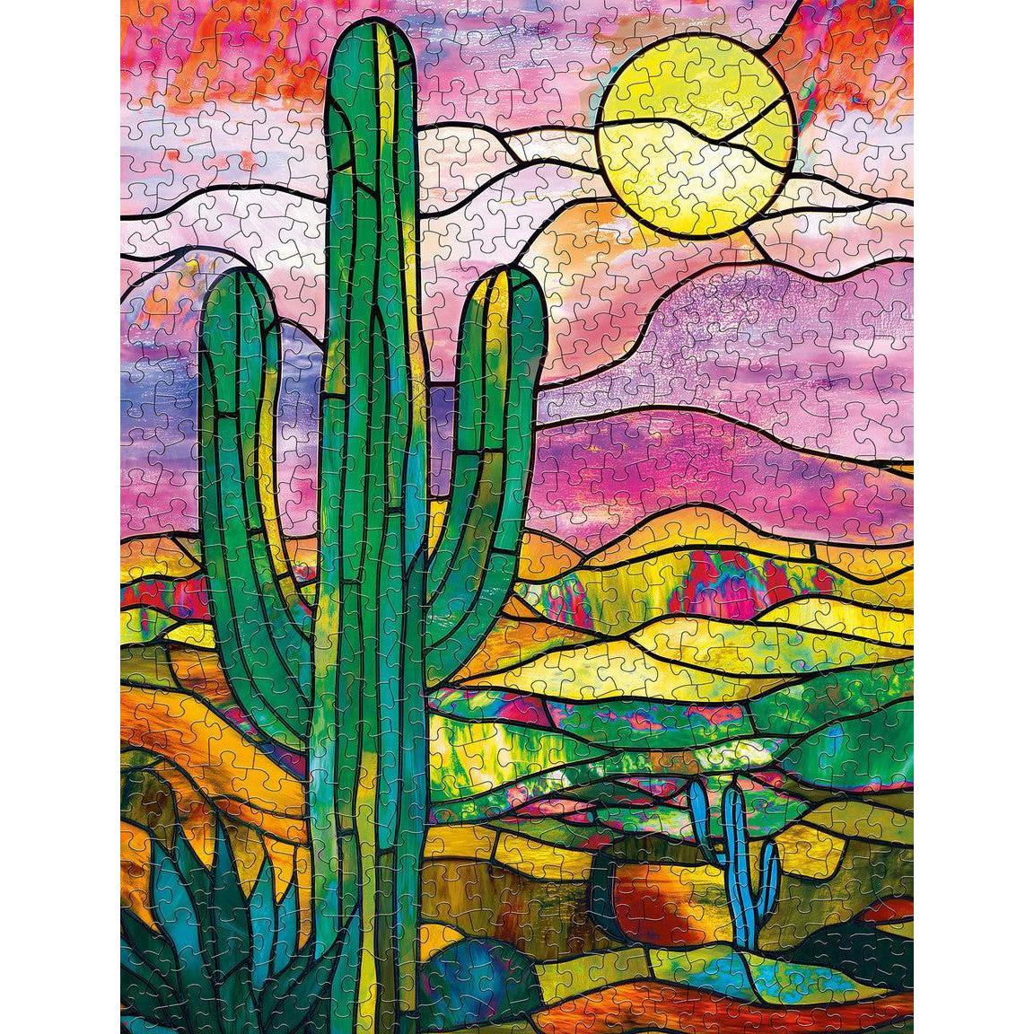Desert Glow 500 Piece Jigsaw Puzzle Springbok