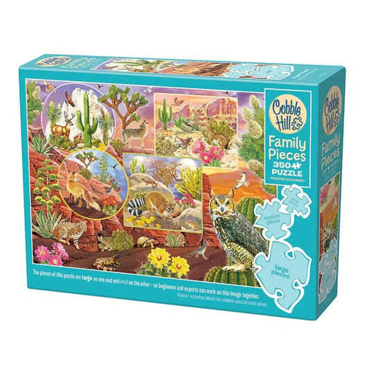 Desert Magic 350 Piece Family Jigsaw Puzzle Cobble Hill