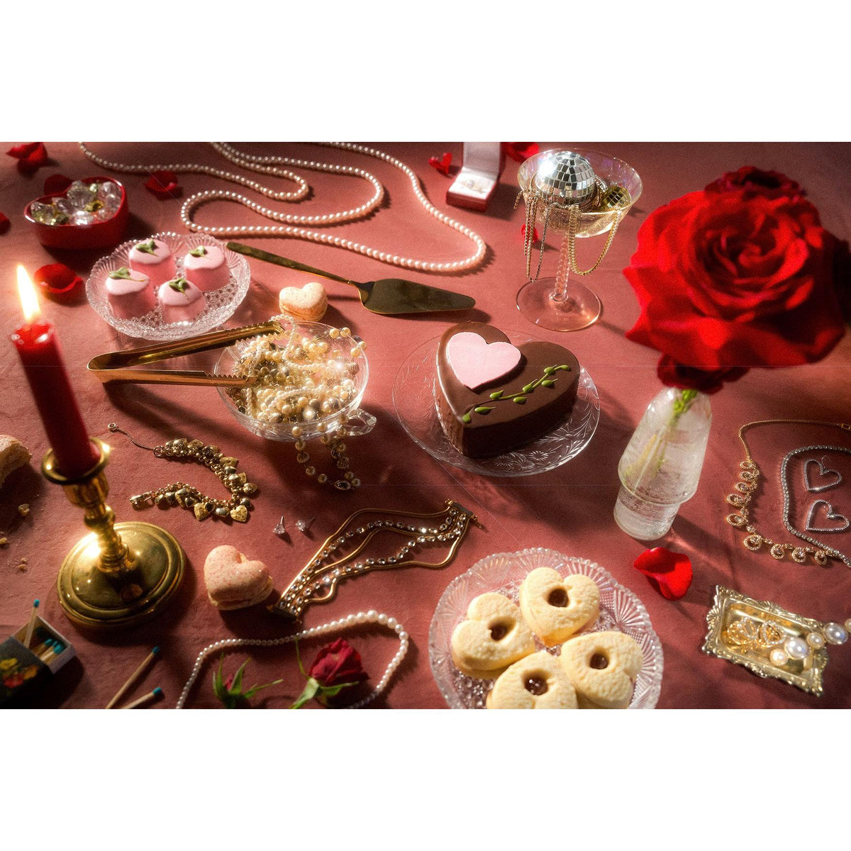 Diamonds for Dinner 1000 Piece Jigsaw Puzzle Rolexa