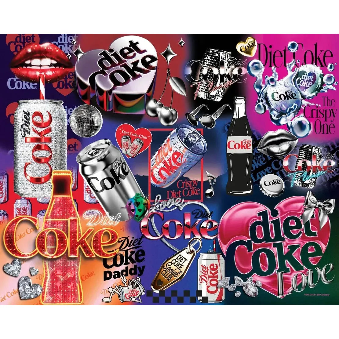 Diet Coke Bling 1000 Piece Jigsaw Puzzle Springbok