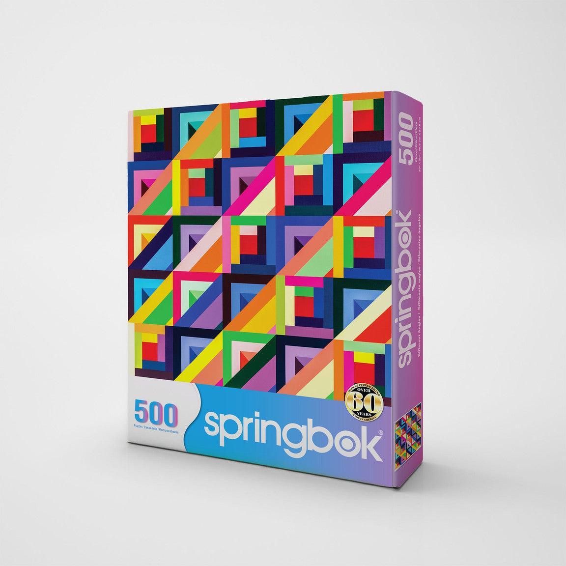 Different Angles 500 Piece Jigsaw Puzzle Springbok