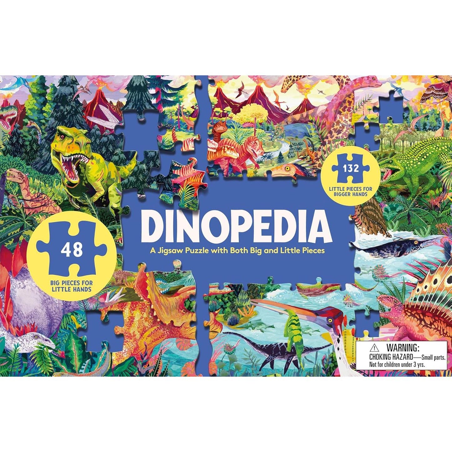 Dinopedia 180 Piece Sharing Jigsaw Puzzle Laurence King